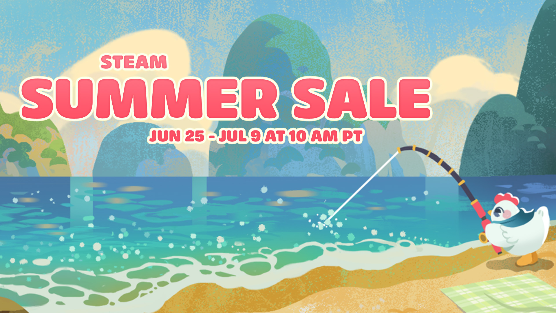 Steam Summer Sale 2026 diễn ra từ 25/6 đến 9/7